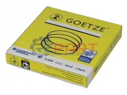 Фото 1 — Комплект поршневих кілець GOETZE (0842780000) Фото Комплект поршневих кілець GOETZE (0842780000) зображення 1