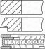 73 (+0,5) 1-26 Комплект поршньових кілець BUICK ENCORE CHEVROLET AVEO, CRUZE, ORLANDO, TRAX OPEL ADAM, ASTRA J, ASTRA J GTC, CASCADA, CORSA D, CORSA E, INSIGNIA A, MERIVA B 1.4/1.4LPG 12.09- GOETZE (0843740700) зображення 2