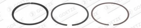 Кольца поршневые BMW 1 (F20/F21)/3 (F30/F80) 1.4-2.0i (N13) (77.00mm/STD) (1.2-1.5-2)(открыты) GOETZE 0844480010 (фото 1)