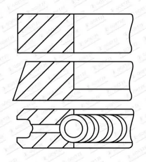 81,5 (+0,5) 1 Комплект поршньових кілець MAN TGE AUDI A3, A4 ALLROAD B8, A4 ALLROAD B9, A4 B8, A4 B9, A5, A6 C7, A6 C8, Q3, Q5, TT SEAT ALHAMBRA, ATECA, LEON, LEON SC, LEON ST 2.0D 11.07 GOETZE 0844750700 Купити в Україні