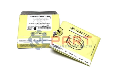 Фото Комплект поршневих кілець GOETZE (08-450000-10) зображення 1