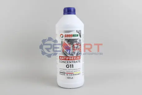 Антифриз G11 BLUE (синій) концентрат (1.5L) (GERMANY) GOODREM R80G11-BLU-015 Купити в Україні