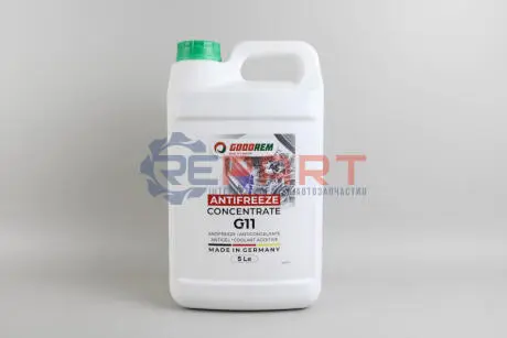 Антифриз GREEN (зелений) концентрат (5L) (GERMANY) GOODREM R80G11-GRN-005 Купити в Україні