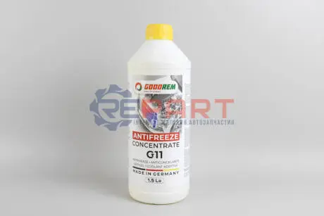 Антифриз YELLOW (жовтий) концентрат (1.5L) /RENAULT/DACIA/PSA (GERMANY) GOODREM R80G11-YLW-015