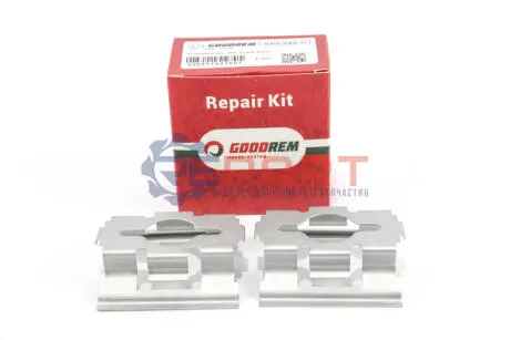 Фото Монтажний к-кт гальмівних колодок DUCATO/BERLINGO/JUMPER/PARTNER 94- 69мм GOODREM (RK6346.0) изображение 1