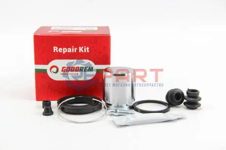 Ремкомпл. супорта зад LANCER/OUTLANDER/GRANDIS (38мм) 03- (з поршнем) GOODREM RK6618.1 Купити в Україні