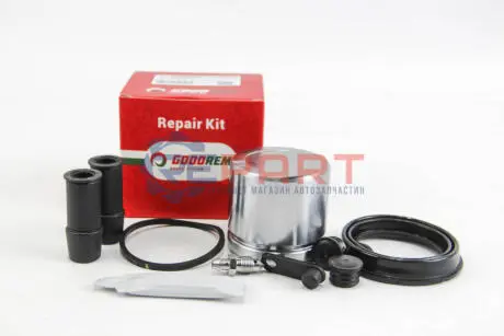 Ремкомпл. супорта перед VW T5/T6/TOUAREG/MULTIVAN (60мм) 02- (з поршнем) GOODREM RK6662.0 Купити в Україні