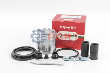 Фото Ремкомпл. супорта перед BMW 3 E36/Fabia/Octavia/Caddy III/Golf IV/V/VI (з поршнем) GOODREM (RK6849.0) изображение 1