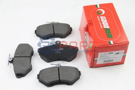 Тормозные колодки перед. AUDI A4/SEAT CORDOBA/VW PASSAT 1.6-1.9DH 94-02 (TRW) GOODREM RM0121