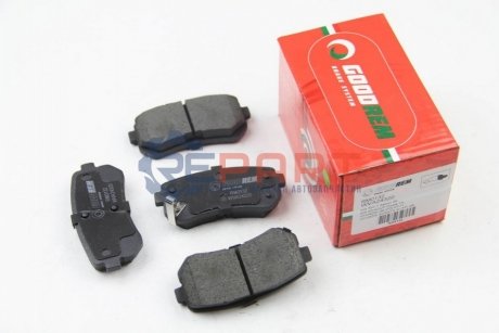 Тормозные колодки (задние) Hyundai Accent/Kia Rio/Ceed 05- (mando) GOODREM RM0132