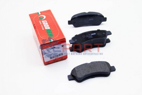 Гальмівні колодки Boxer/Ducato/Jumper (06-21) GOODREM RM1025