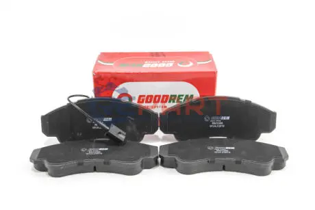 Фото Гальмівні колодки пер. Jumper/Ducato/Boxer 02- (1.8t) GOODREM (RM1096) зображення 1