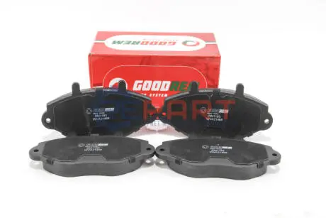 Фото Гальмівні колодки перед. Transit T15 91-99 GOODREM (RM1193) зображення 1