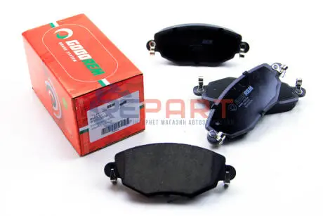 Гальмівні колодки пер. Mondeo III/Jaguar X-TYPE 00- (Bosch) GOODREM RM1210 Купити в Україні