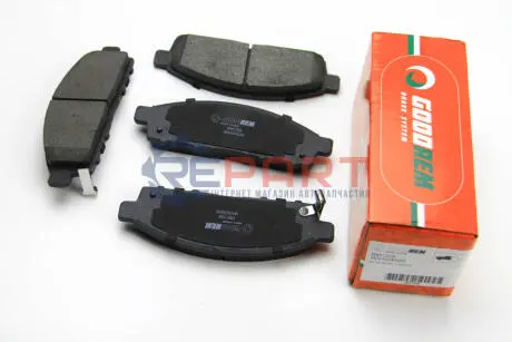Колодки тормозные передние Mitsubishi L200 05-15 (tokico) GOODREM RM1258 Купити в Україні