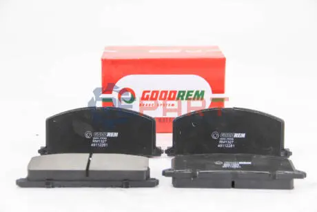 Фото Гальмівні колодки пер. Camry/Carina/Celica/Corolla/Tercel (83-02) GOODREM (RM1327) зображення 1