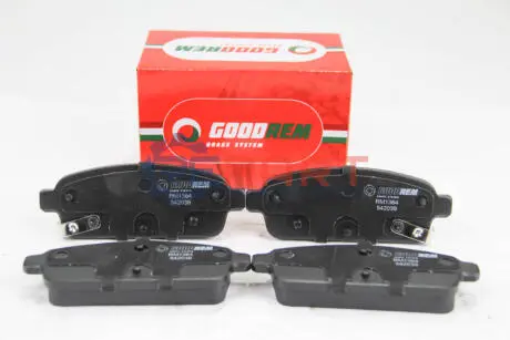 Фото Гальмівні колодки зад. AVEOC/AMPERA/ASTRA 1.3D-2.0D 09- GOODREM (RM1364) зображення 1