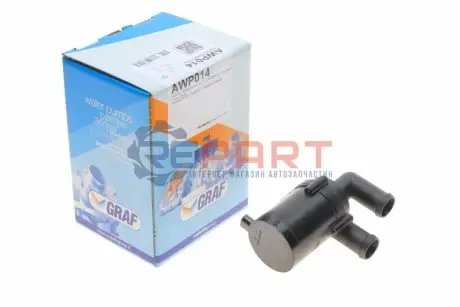 Насос системи охолодження (додатковий) VW Passat/Touran 1.4-2.0/1.9-2.0TDI 05-10/Tiguan 07-18 GRAF AWP014 Купити в Україні
