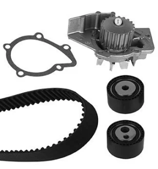 Комплект ГРМ + помпа Citroen/Peugeot 2.0HDI 99-06/Fiat Scudo/Ducato 2.0JTD 01-06 (141x25.4) (PA747) GRAF KP7471