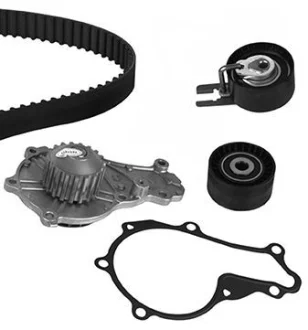Комплект ГРМ + помпа Citroen/Peugeot 1.6HDI/Fiat Scudo/Mazda 1.6D/Ford 1.6TDCi 07- (137x25.4)(PA938) GRAF KP9381
