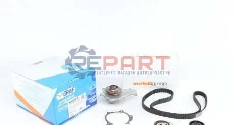 Комплект ГРМ с насосом воды GRAF KP938-5 Купить в Украине