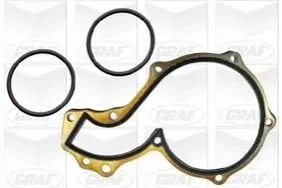 Помпа води Audi/Seat/VW 1.3-2.0/1.6-2.0i/1.6-1.9D/TD/SDI/1.8GTI/2.0E 78-03 (R/B) (6 лоп) GRAF PA1104