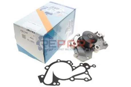 Помпа води Hyundai Santa Fe I/II 2.7 4x4/2.7 V6 05-12/Kia Magentis/Carnival 2.7 V6 06- (R/B) (6 лоп) GRAF PA1187 Купити в Україні