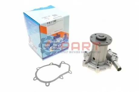 Фото Помпа води SsangYong Actyon/Kyron 2.0 Xdi 05- (R/B) (10 лоп.) GRAF (PA1190) зображення 1