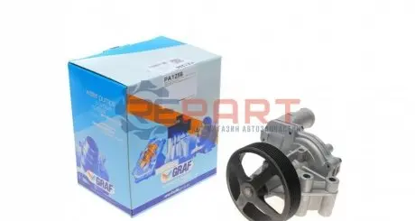Фото Помпа води Ford Transit/Ranger 2.2TDCi/RWD/Land Rover Defender 2.2Td4 11- (R/B)(7лоп)(7кан)(з корп.) GRAF (PA1256) зображення 1