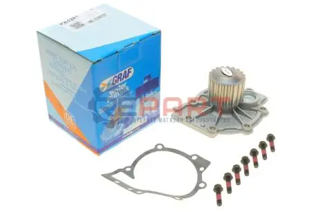 Помпа води Volvo S60/S80/S90/V40/V60/XC40/XC60/XC70/XC90 2.0D 15- (19z) (R/B) (7 лоп.) GRAF PA1281 Купити в Україні