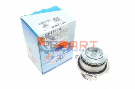 Насос водяной KPL.AUDI A3 1.6TDI 14- GRAF PA13608 Купить в Украине