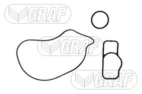 Насос охлаждающей жидкости GRAF PA1376