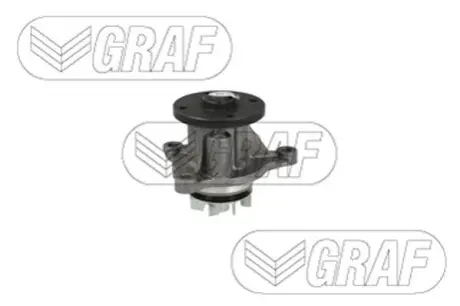 Помпа води Hyundai i30/Kia Ceed III 1.4 T-GDI 17- (R/B) (8 лоп.) GRAF PA1405 Купити в Україні