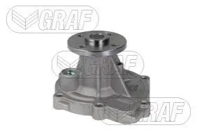 Помпа води Mitsubishi L200 2.2DI-D/2.4DI-D 14-/Pajero Sport 2.4DI-D 15- (6 лоп) GRAF PA1507 Купить в Украине