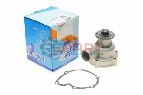 Помпа води BMW 5 (E12/E28/E34)/6 (E24)/7 (E23/E32) 2.5-3.6 78-95 (R/B) (14 лоп) GRAF PA380 Купити в Україні