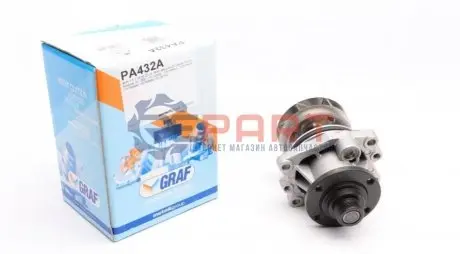 Помпа води BMW 3/5/7/X3/X5/Z3/Z4 2.0i/2.2i/2.5i/2.8i/3.0i 87-10 (R/B) (7 лоп.) GRAF PA432A Купити в Україні