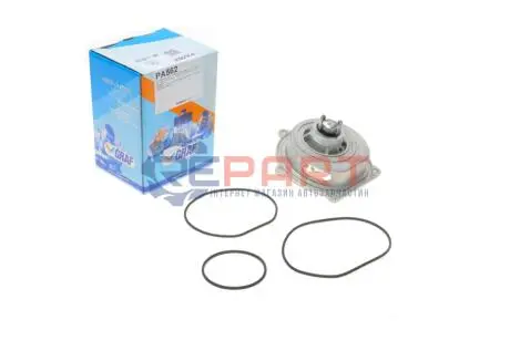 Помпа води Honda Accord V/VI/Civic VI 2.0TDi/i D/Land Rover Freelander 2.0DI 4x4 96-02 (B/B) (6 лоп) GRAF PA562 Купити в Україні