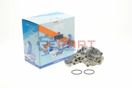 Насос воды Audi/Seat/VW 1.3/1.5/1.6/D/TD/1.7/1.8/1.9D/TD/TDI/SDI/2.0/E (B/B) (6 лоп) (с корпусом) GRAF PA579 Купить в Украине