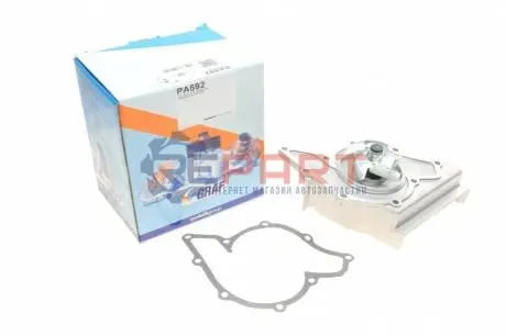 Помпа води Audi 100/80 2.6/quattro 90-94/A6/A8 2.6/2.8/quattro 94-97 (B/B) (5 лоп.) (h шківа=26.4mm) GRAF PA592 Купити в Україні