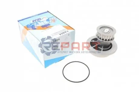 Фото Помпа води Chevrolet Aveo 1.4/1.5 05-/Daewoo Lanos 1.3/1.5 97- (19z) (B/B) (7 лоп.) GRAF (PA694) зображення 1