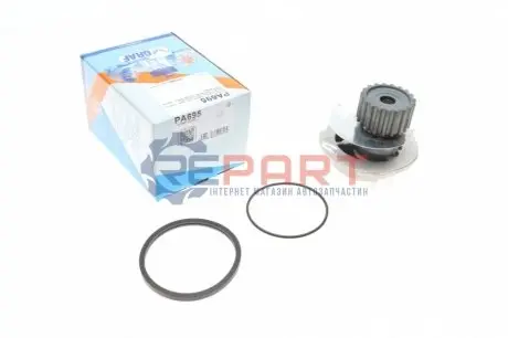 Помпа води Daewoo Lanos 1.6 16V 97-/Nexia 1.5 16V 95-97 (19z) (B/B) (7 лоп.) GRAF PA695 Купити в Україні
