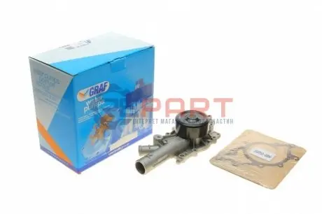 Помпа води MB W203/S203/CL203/W204/S204/W211/S211/CL203 200/220/270CDI 2.2/2.7CDI 02-11 (B/B)(6 лоп) GRAF PA909 Купити в Україні