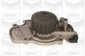 Помпа води Honda Accord IV/V/VI 1.8/1.9i/2.0 16V/2.2/2.2i 16V/2.3 90-03 (20z) (R/B) (7 лоп.) GRAF PA943