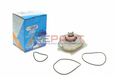 Помпа води Land Rover Discovery 2.5Td5 98-04/Defender 2.5Td5 98-16 (B/B) (6 лоп) GRAF PA987 Купити в Україні