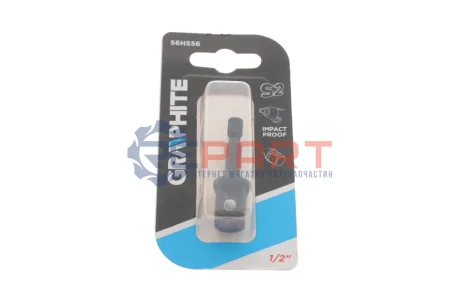 Перехідник для шуруповерта M6x1/2" GRAPHITE 56H556