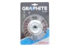 Щітка дискова Ø125 мм M14 GRAPHITE (57H598) изображение 1