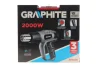 Термофен 2000W (три режиму t° I:50 °C/ II:550 °C/II :550 °C) GRAPHITE (59G526) изображение 3