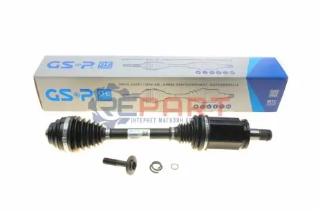 Фото Полуось (передняя) BMW 1 (F20)/3 (F30/F80) xDrive 12- (L) (31x27/550) GSP (202052OL) изображение 1