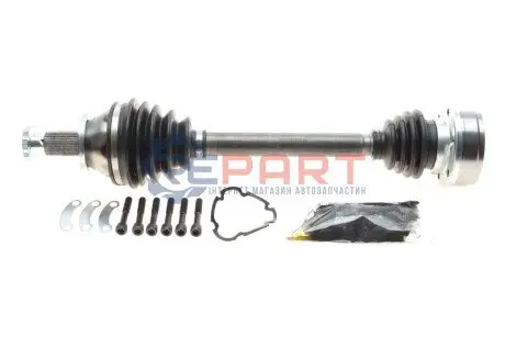 Піввісь (передня) Skoda Fabia/Roomster/VW Polo 99-15 (L) (36z/501mm) GSP 203063 Купити в Україні