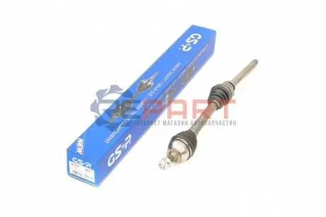 Фото Піввісь (передня) Citroen C3/Opel Crossland 17- (R) (37x25/880) (АКПП 6-ступка) GSP (203615) зображення 1